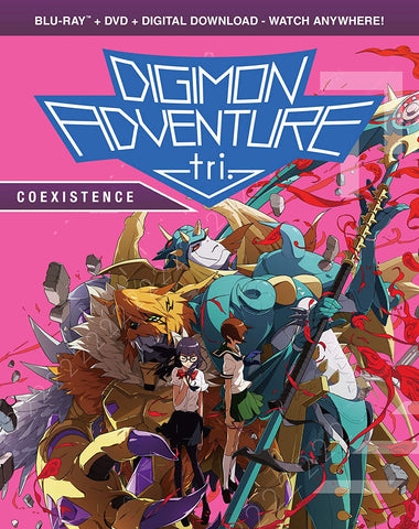 Digimon Adventure tri.: Coexistence (Blu-ray + DVD) Pre-Owned