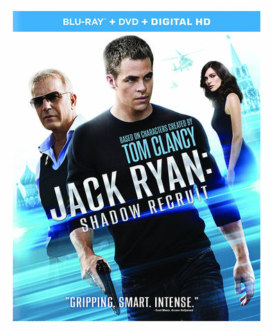 Jack Ryan: Shadow Recruit (Blu Ray + DVD Combo) NEW