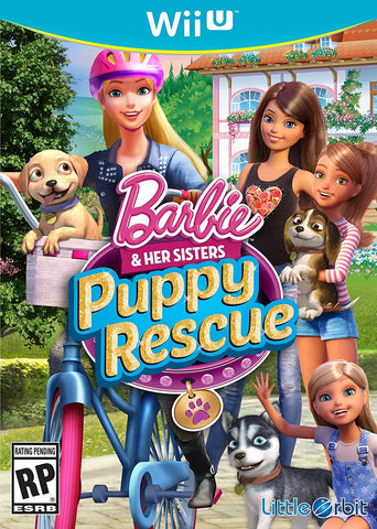 Barbie and Her Sisters: Puppy Rescue (Nintendo Wii U) NEW