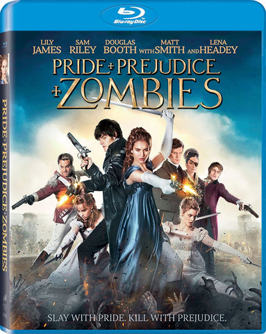 Pride + Prejudice + Zombies (Blu-ray) Pre-Owned