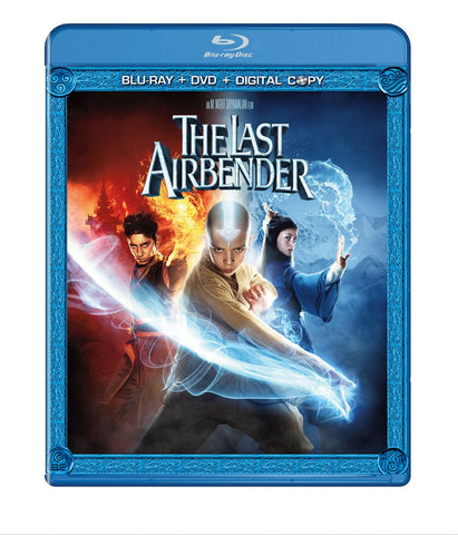 The Last Airbender (Two-Disc Blu-ray/DVD Combo) (2010) (Blu Ray + DVD Combo / Movie) Pre-Owned: Discs and Case