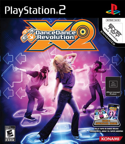 Dance Dance Revolution X2 (Game Only) (Playstation 2) Pre-Owned: Game, Manual, and Case