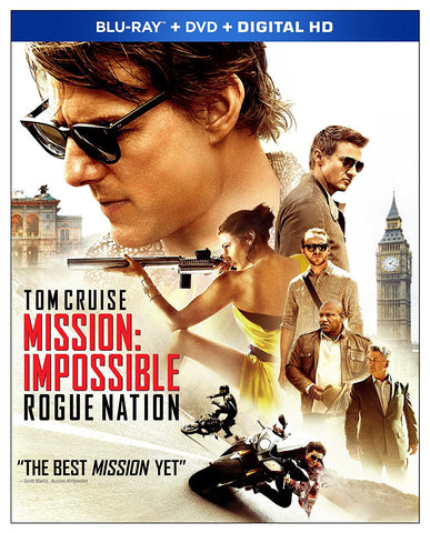 Mission: Impossible - Rogue Nation (Blu Ray Only) Pre-Owned: Disc and Case