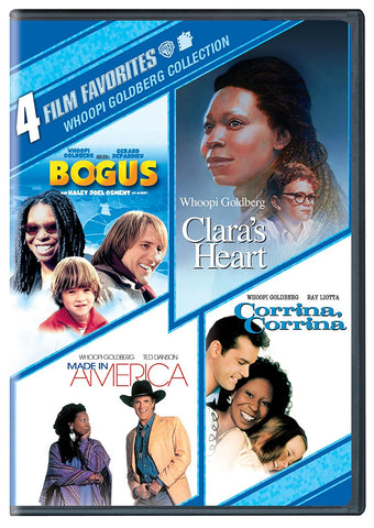 4 Film Favorites: Whoopi Goldberg (Bogus, Clara's Heart, Corrina, Corina, Made In America) (DVD) Pre-Owned