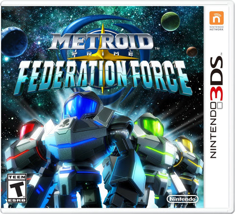 Metroid Prime Federation Force (Nintendo 3DS) NEW