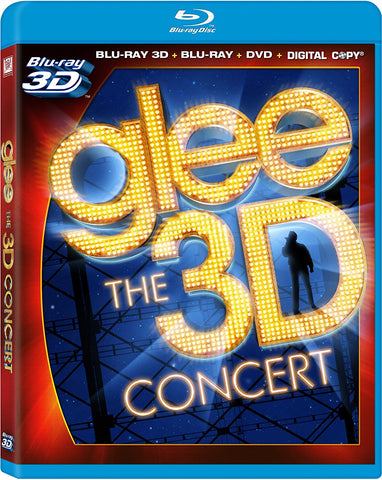 Glee: The 3D Concert (Blu Ray 3D + Blu Ray + DVD Combo) Pre-Owned