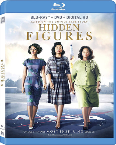 Hidden Figures (Blu Ray + DVD Combo) NEW
