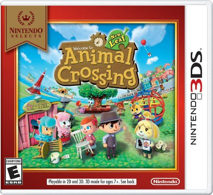 Animal Crossing: New Leaf (Nintendo Selects) (Nintendo 3DS) NEW