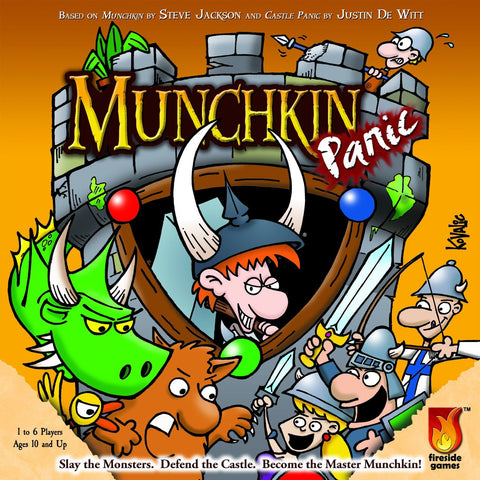 Munchkin Panic (Card and Board Games) NEW