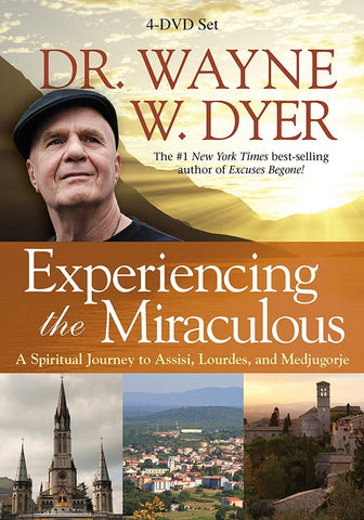 Experiencing the Miraculous: A Spiritual Journey to Assisi, Lourdes, and Medjugorje (Dr. Wayne W. Dyer)  (DVD) NEW