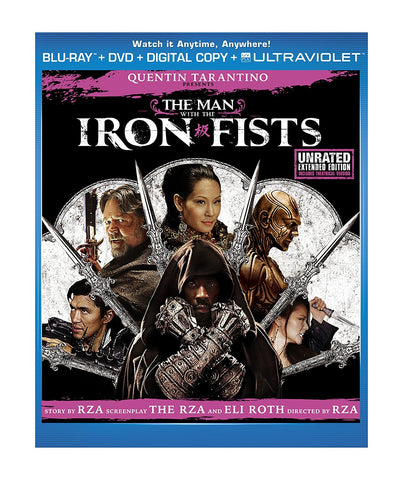 The Man with the Iron Fists (Blu Ray Only) Pre-Owned: Disc and Case