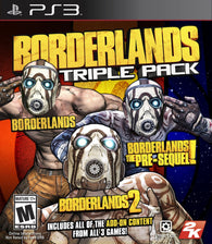 Borderlands Triple Pack (Playstation 3) NEW