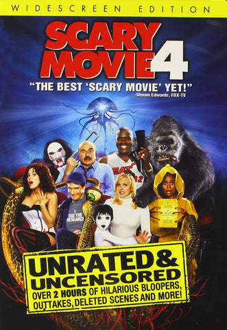 Scary Movie 4 (Unrated Widescreen Edition) (2006) (DVD Movie) Pre-Owned: Disc(s) and Case