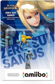 Zero Suit Samus - Amiibo (Super Smash Bros Series) (Nintendo) NEW