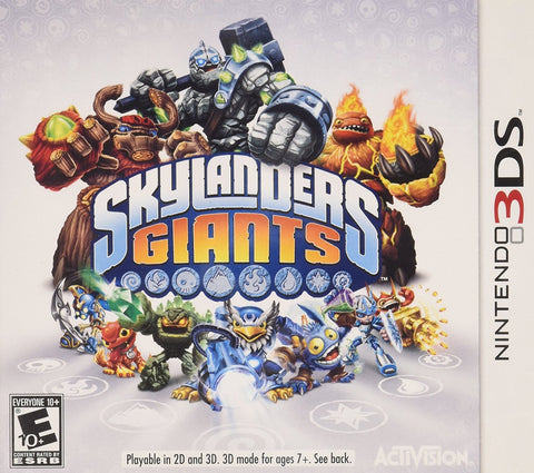 Skylanders Giants (GAME ONLY) (Nintendo 3DS) Pre-Owned: Game, Manual, and Case