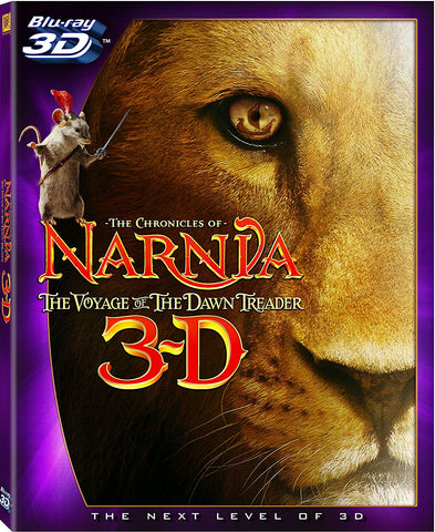 The Chronicles of Narnia: The Voyage of the Dawn Treader (Blu-ray + BR 3D + DVD) Pre-Owned