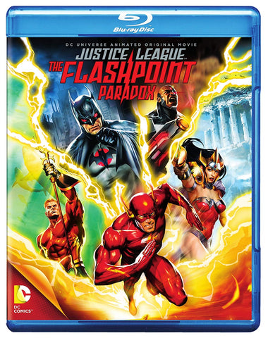 Justice League: The Flashpoint Paradox (Blu-ray + DVD) Pre-Owned