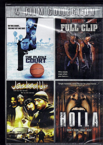 The Playaz Court / Full Clip / Jacked Up / Holla (DVD) Pre-Owned