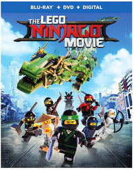 The Lego Ninjago Movie (Blu Ray + DVD) Pre-Owned