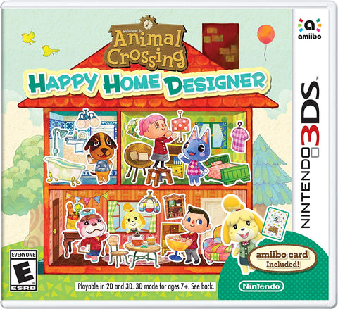 Animal Crossing: Happy Home Designer (Nintendo 3DS) Pre-Owned