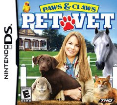 Paws & Claws Pet Vet (Nintendo DS) Pre-Owned: Cartridge Only
