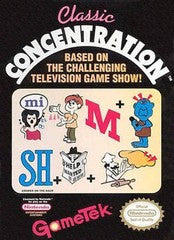 Classic Concentration (Nintendo) Pre-Owned: Game, Manual, and Box