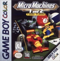 Micro Machines 1 & 2: Twin Turbo (Nintendo Game Boy Color) Pre-Owned: Cartridge Only