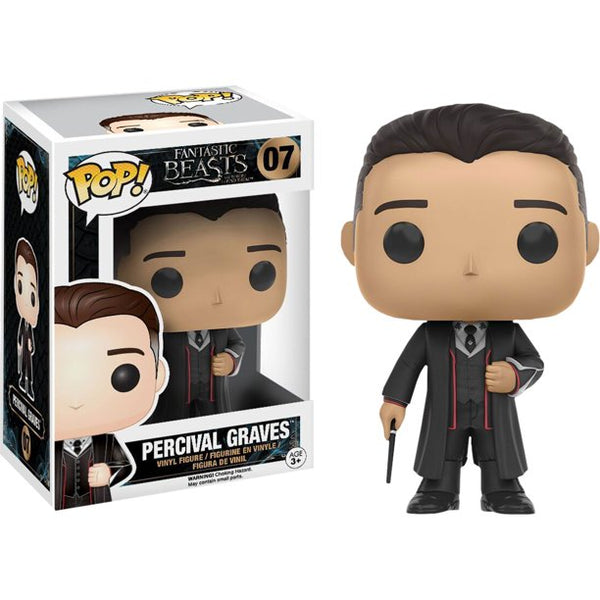 POP! Fantastic Beasts and Where To Find Them #07: Percival Graves (Funko POP!) Figure and Box w/ Protector (Box Damage)