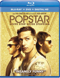Popstar: Never Stop Never Stopping (Blu Ray + DVD Combo) Pre-Owned