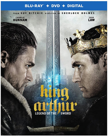 King Arthur: Legend of the Sword (Blu Ray + DVD Combo) NEW