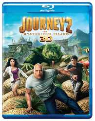 Journey 2: The Mysterious Island (Blu Ray 3D + Blu Ray + DVD Combo) Pre-Owned: Discs and Case