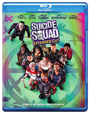 Suicide Squad (Extended Cut) (Blu-ray + DVD) Pre-Owned