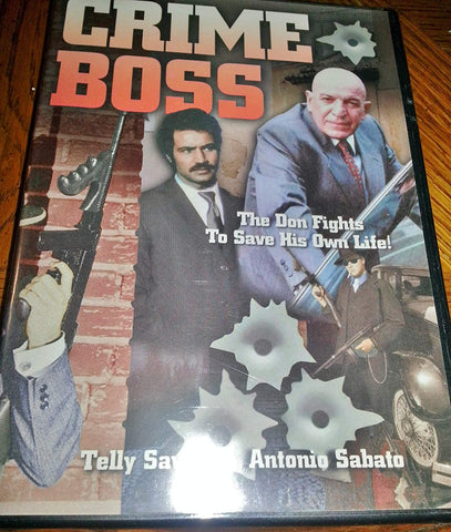 Crime Boss (DVD) Pre-Owned