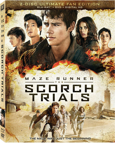 Maze Runner: The Scorch Trials (2-Disc Ultimate Fan Edition) (Blu Ray + DVD Combo) NEW