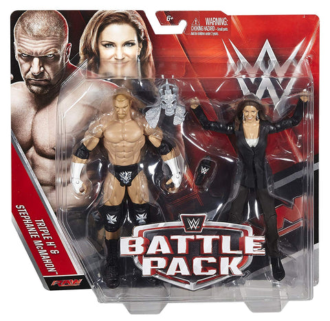 WWE Triple H and Stephanie Mcmahon Figure (2 Pack) (Action Figure) NEW in Box