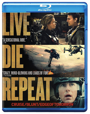 Live Die Repeat: Edge of Tomorrow (Blu-ray + DVD) Pre-Owned