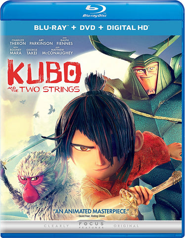 Kubo and the Two Strings (Blu Ray + DVD Combo) NEW
