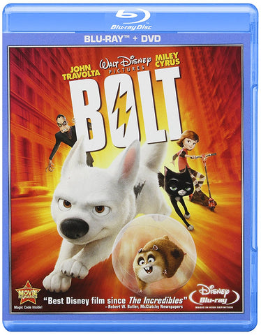 Bolt (Blu Ray + DVD Combo) Pre-Owned