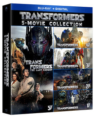 Transformers 5 Movie Collection (Blu-ray) Pre-Owned