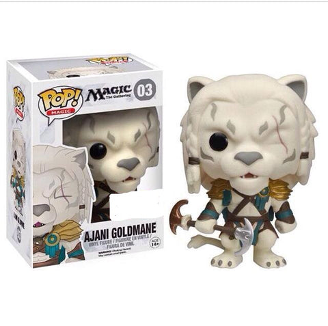 POP! Magic #03: Magic The Gathering - Ajani Goldmane (Funko POP!) Figure and Box w/ Protector