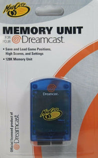 Memory Card: MadCatz - Blue (Sega Dreamcast) Pre-Owned