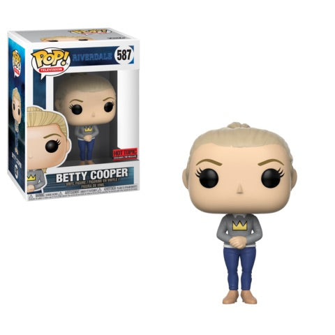Funko POP! Television #587: Riverdale - Betty Cooper (Hot Topic Exclusive Pre-Release) (Funko POP!) Figure and Box w/ Protector