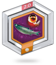 Lew Zealand's Boomerang Fish (Disney Infinity 2.0) Pre-Owned: Power Disc Only