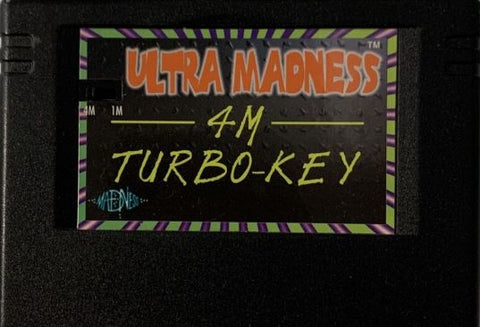 Ultra Madness 4M Turbo-Key (Sega Saturn) Pre-Owned: Cartridge Only