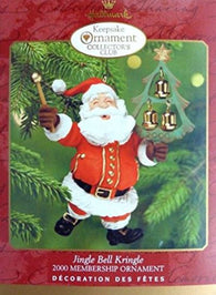 Jingle Bell Kringle - Ken Crow (Collector's Club) 2000 (Hallmark Keepsake) Pre-Owned: Ornament and Box