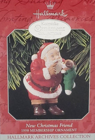 New Christmas Friend (1998) Archives Collection - Joanne Eschrich (Hallmark Keepsake) Pre-Owned: Ornament and Box