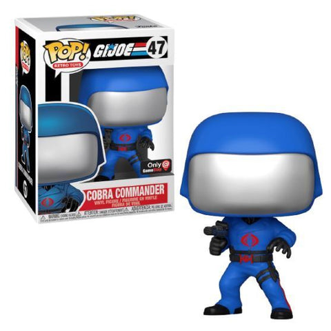 POP! Retro Toys #47: G.I. Joe - Cobra Commander (GameStop Exclusive) (Funko POP!) Figure and Box w/ Protector