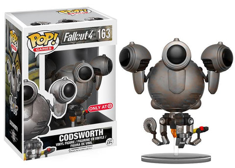 POP! Games #163: Fallout 4 - Godsworth (Target Exclusive) (Funko POP!) Figure and Box w/ Protector