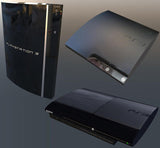 System (250GB - Azurite Blue - Super Slim - CECH-4201B) w/ Official Controller (Playstation 3) Pre-Owned