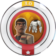 Finn's Stormtrooper Costume (Disney Infinity 3.0) Pre-Owned: Power Disc Only